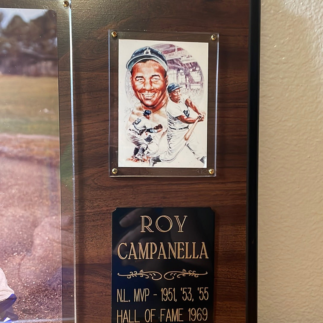 Roy Campanella Autograph - Hall Of Fame 1969