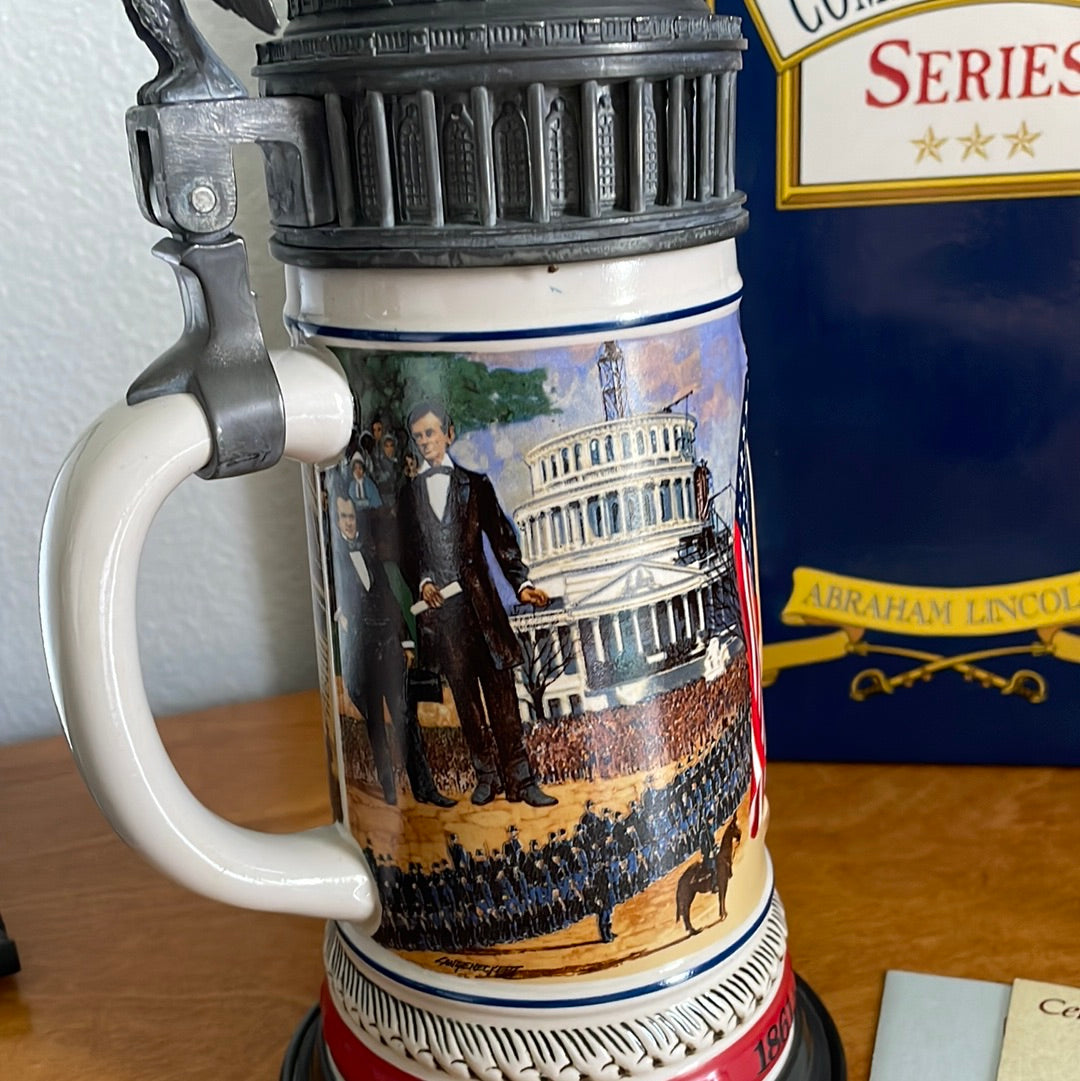 Abraham Lincoln - Civil War Commemorative Series Stein