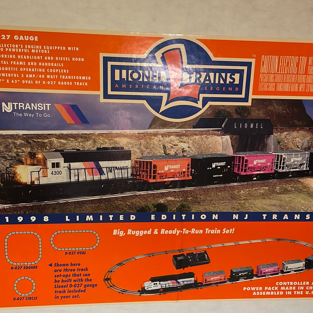 1998 LIMITED EDITION NJ TRANSIT - 6-11982