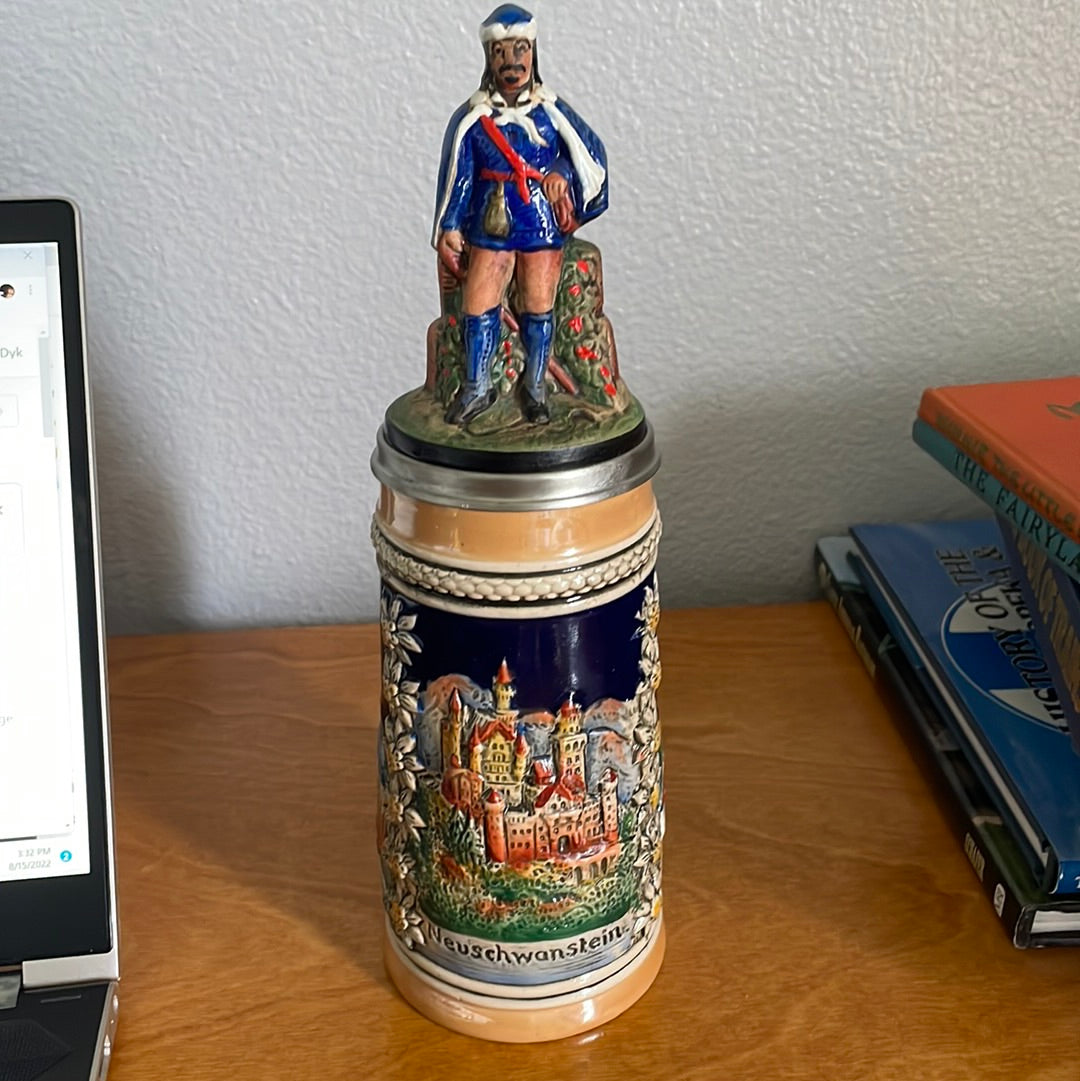 Limited Edition WW-Team Neuschwanstein Oberammergau Lidded Stein