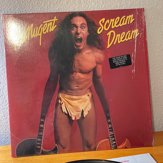 Ted Nugent 1979 Vinyl Record - State Of Shock